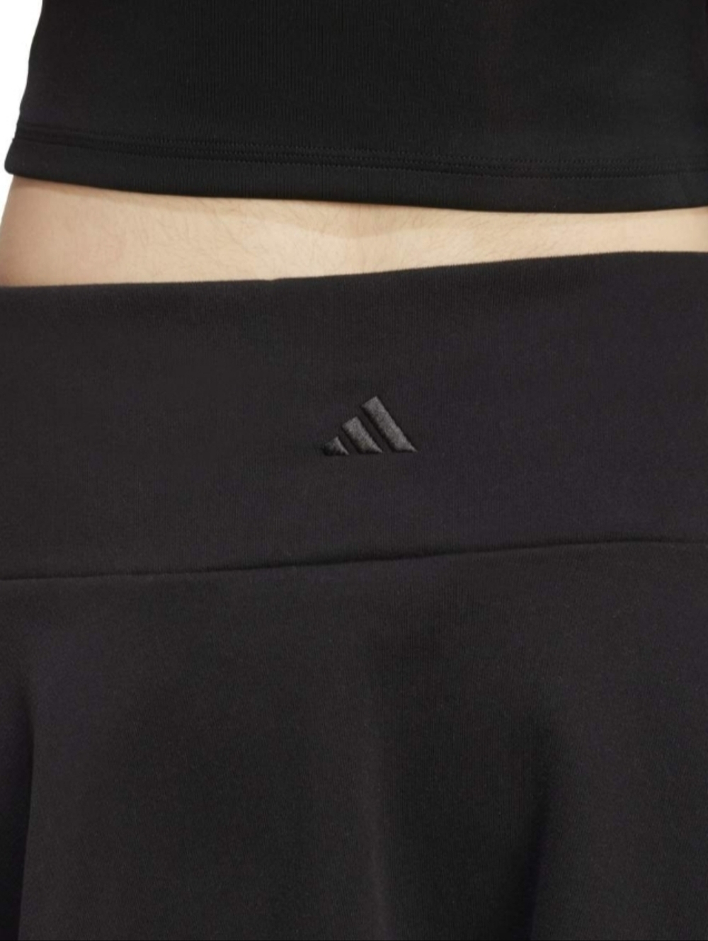 adidas Black Flared Skater Skirt - Picture 5 of 7